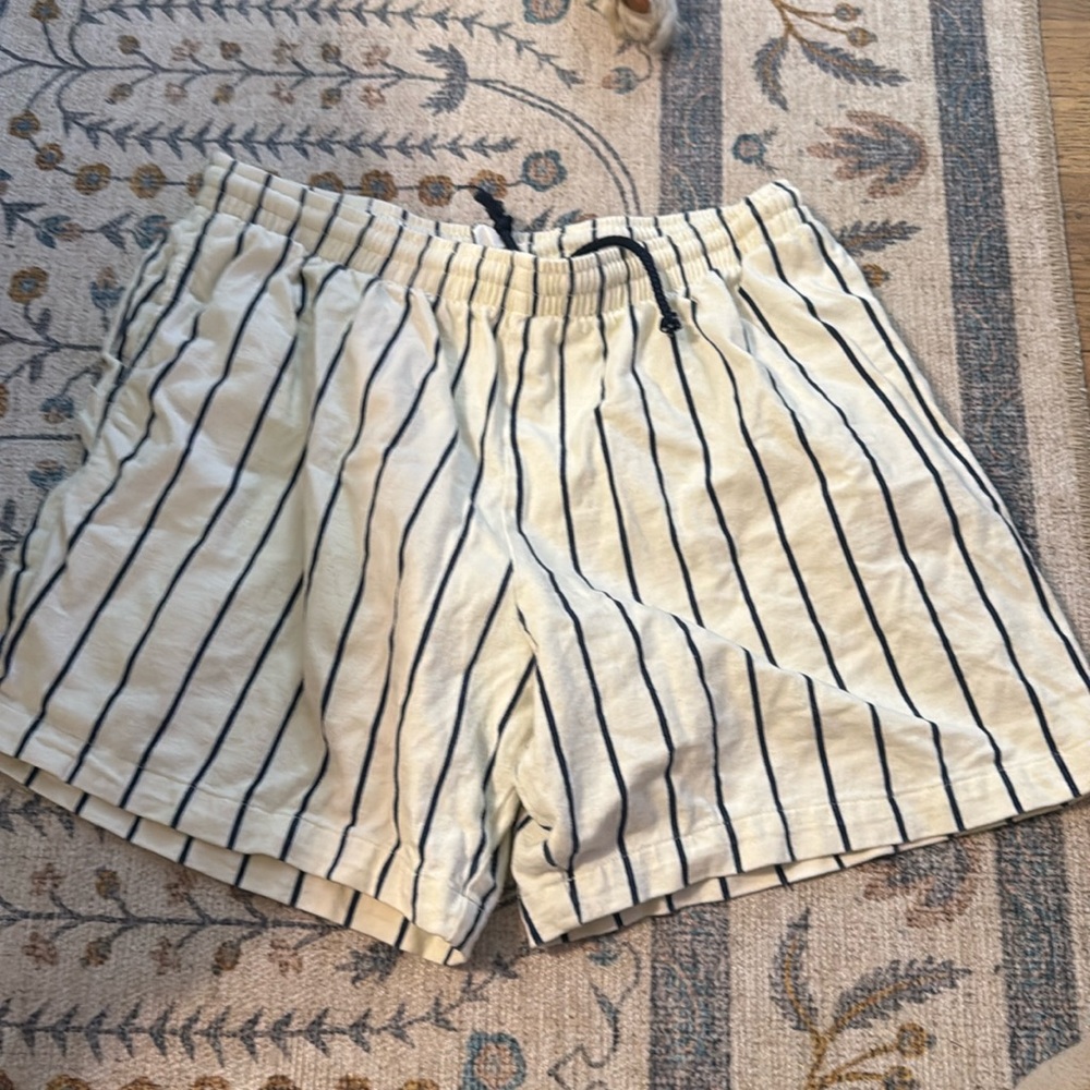 Vintage cotton boxer shorts with draw string
